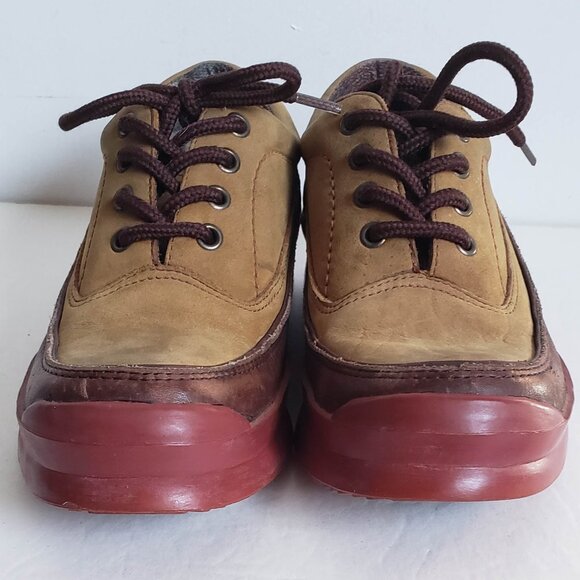 COLE HAAN Sporting Shoes Leather Walking Hiking Lace Up Flats Bicolor - Picture 7 of 15